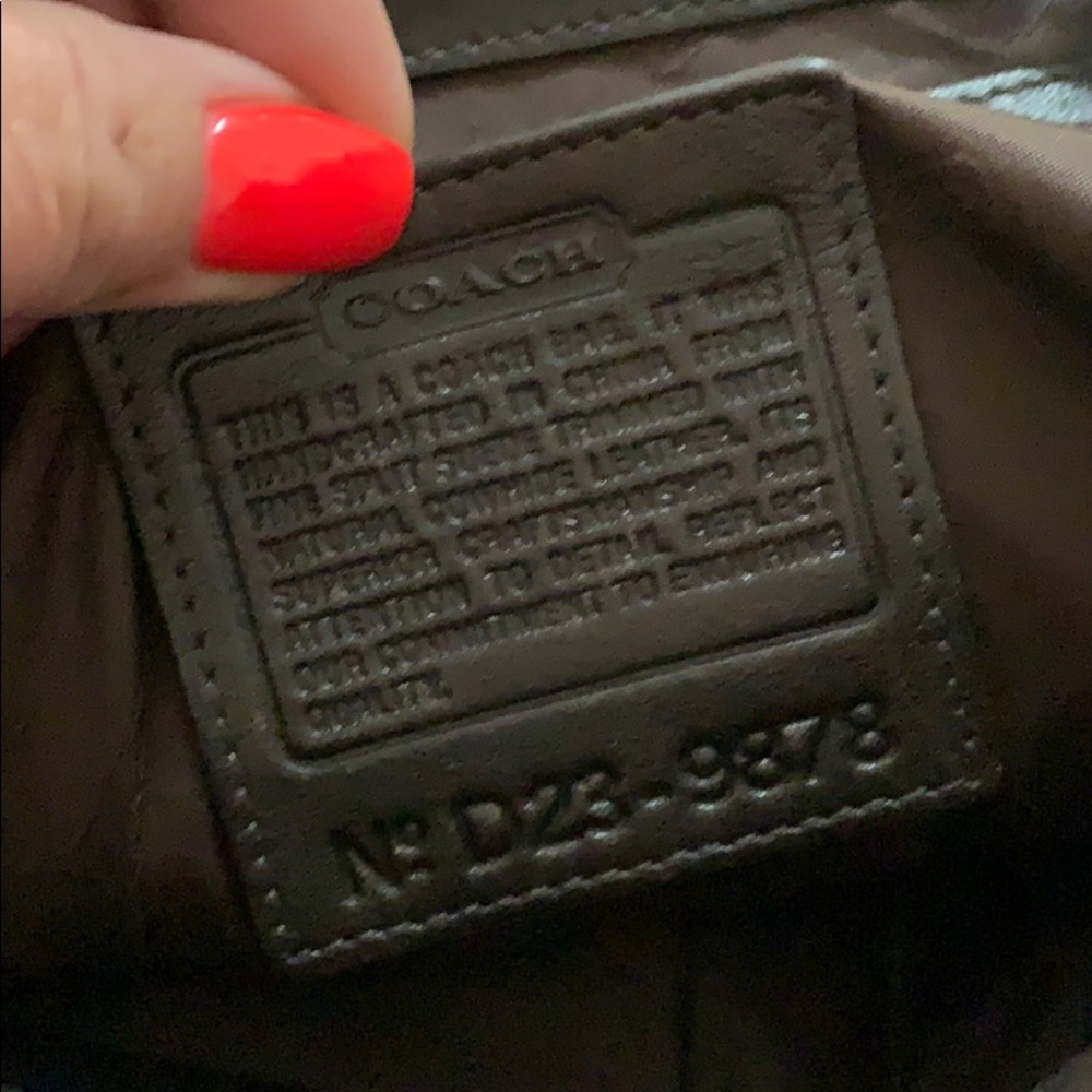 ✨GORGEOUS✨ Suede Coach Backpack ✨!! - Picture 7 of 8